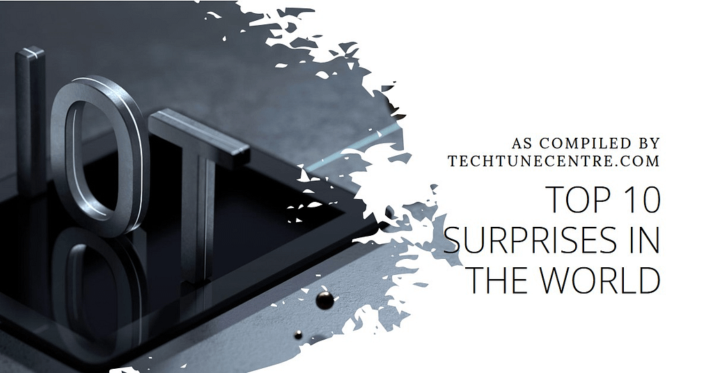 Top 10 surprise element in the world